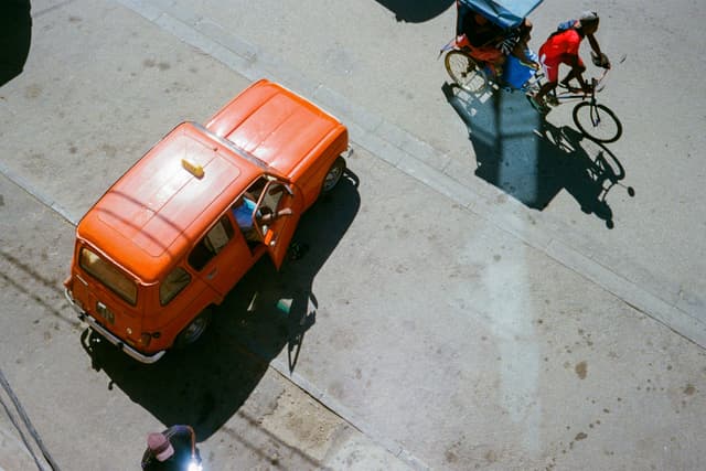 Orange cab