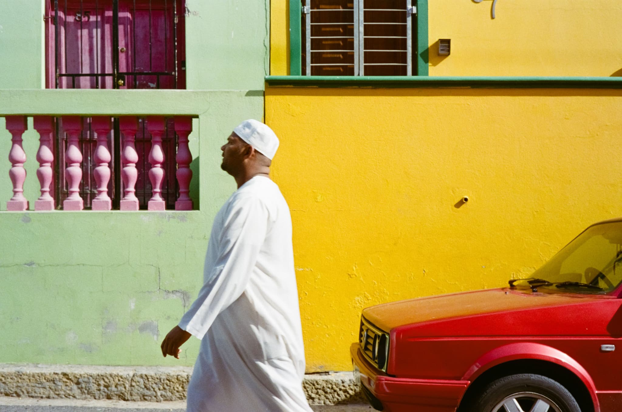 Pantone walk in Bo-kapp