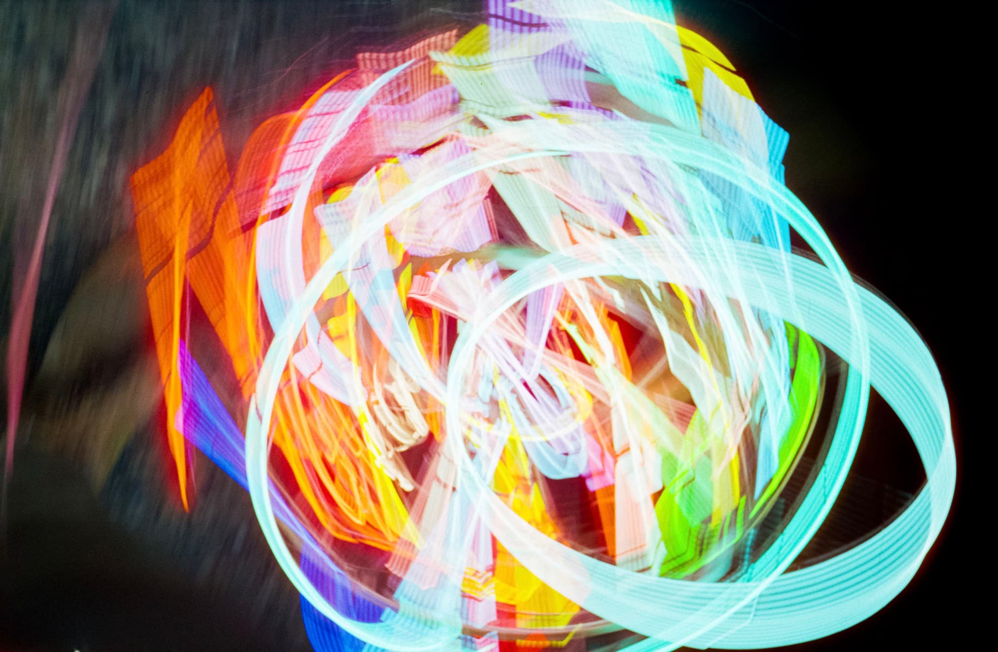 Neon Swirl