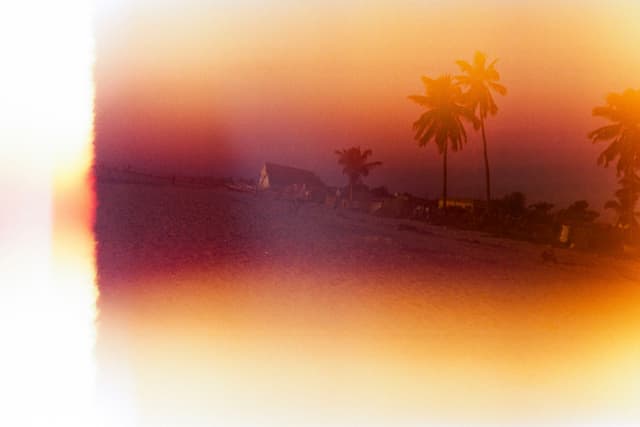 Light leaking through paradise